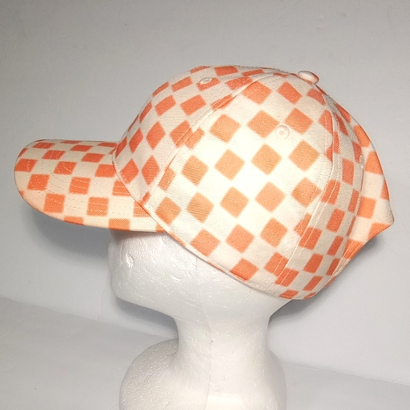 Beautiful Checkered Adjustable Baseball Astros Orioles Mets Giants Hat Cap - Picture 4 of 8